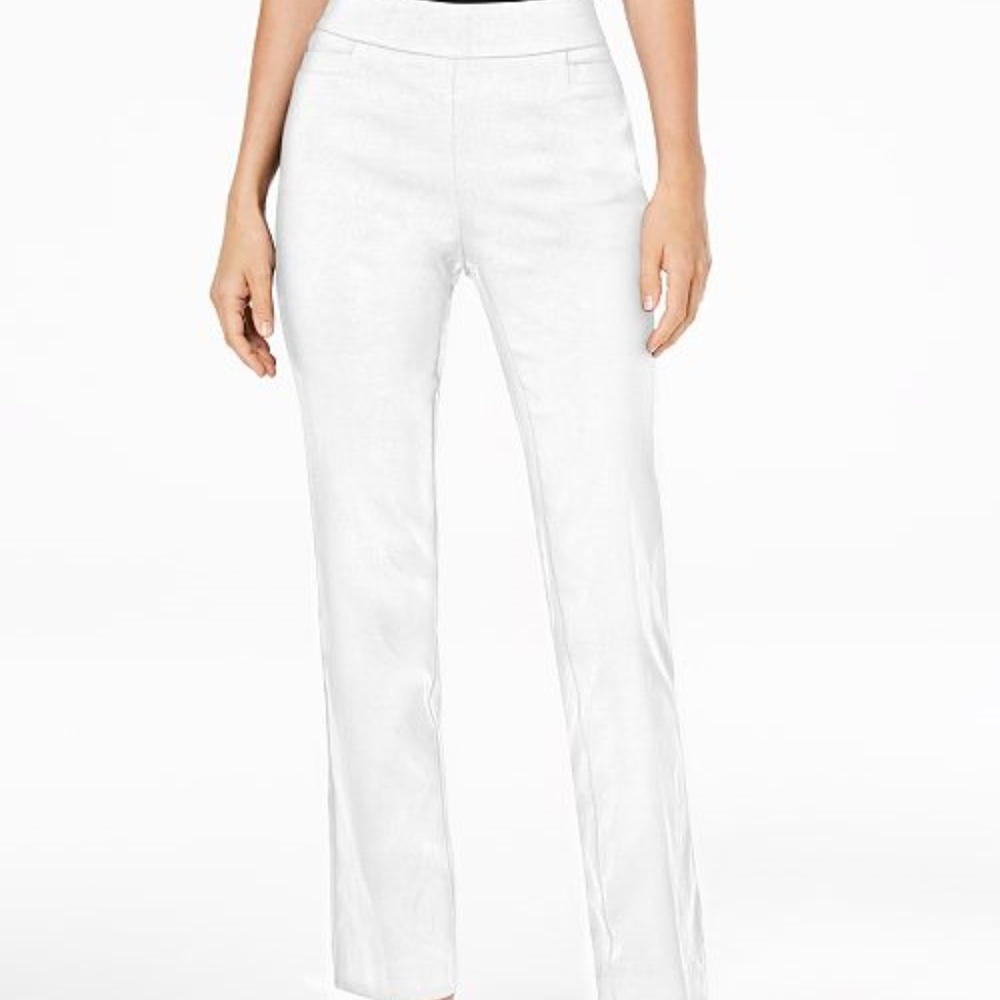 JM Collection Petite Tummy Control Pull on pants